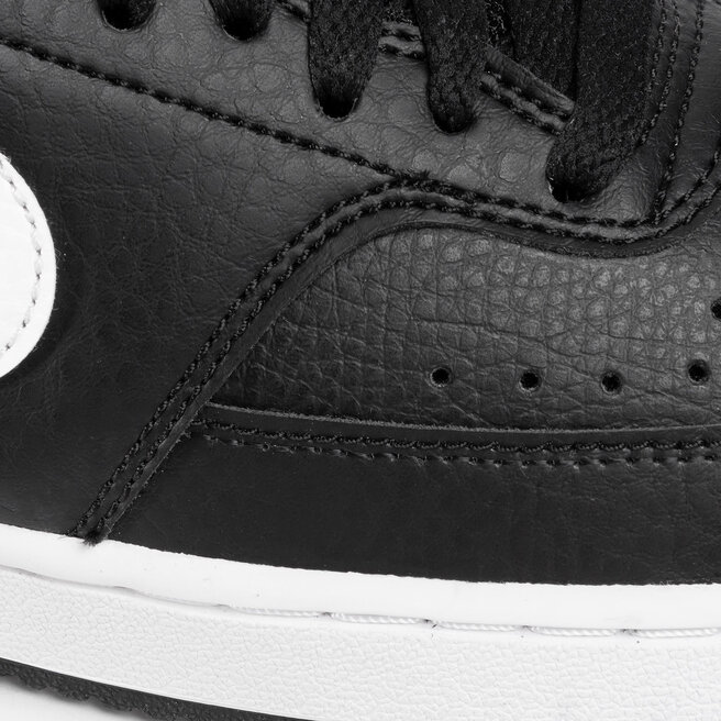 Nike Topánky Nike Court Vision Mid CD5436 001 Black/White