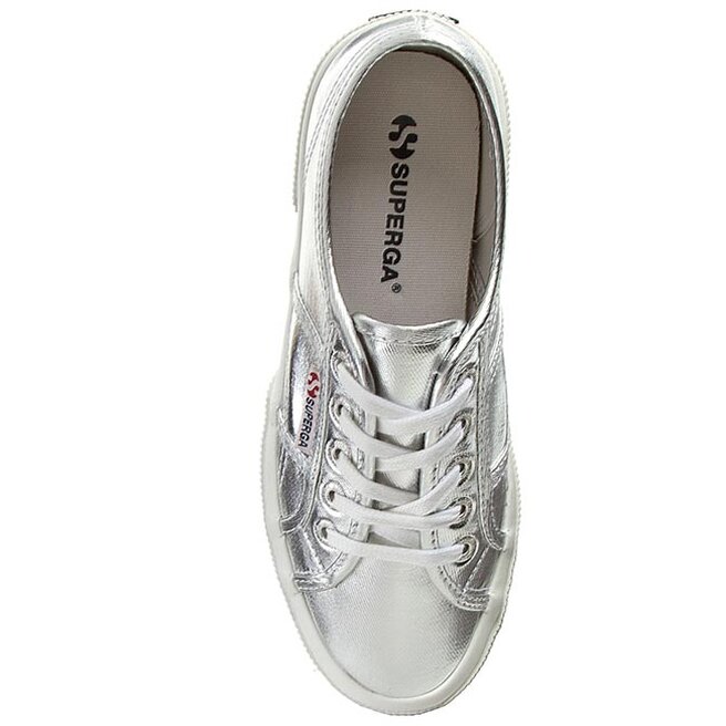 Superga cotmetu silver best sale