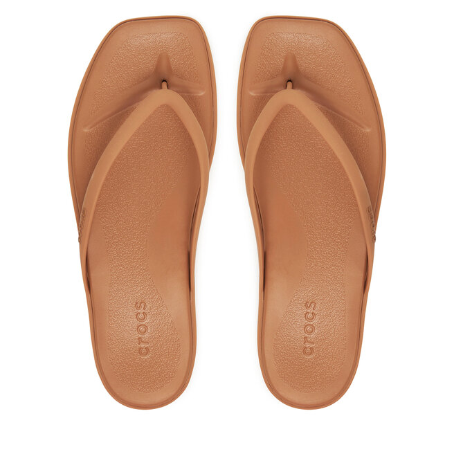 Japonki Crocs Miami Flip - Brązowy