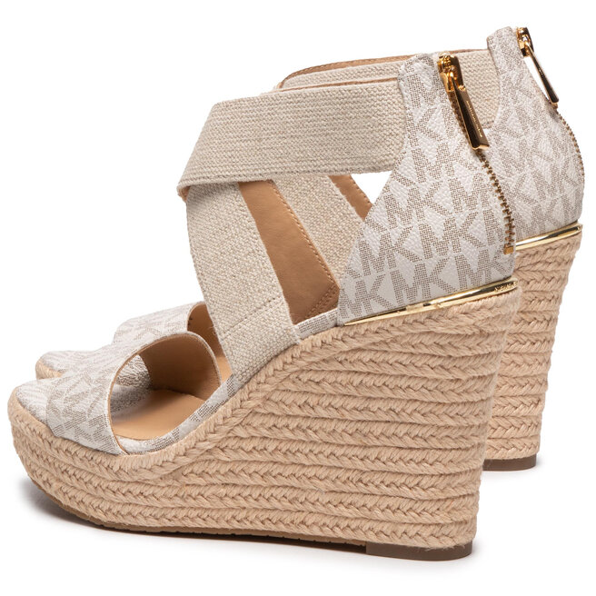 MICHAEL Michael Kors Espadrilles MICHAEL Michael Kors Prue Wedge 40S0PRMS2B Vanilla