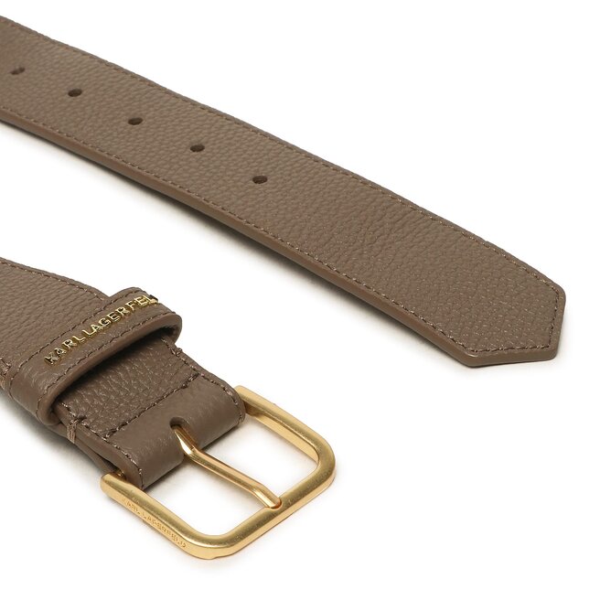 KARL LAGERFELD Dámský pásek KARL LAGERFELD 230W3103 Taupe A741