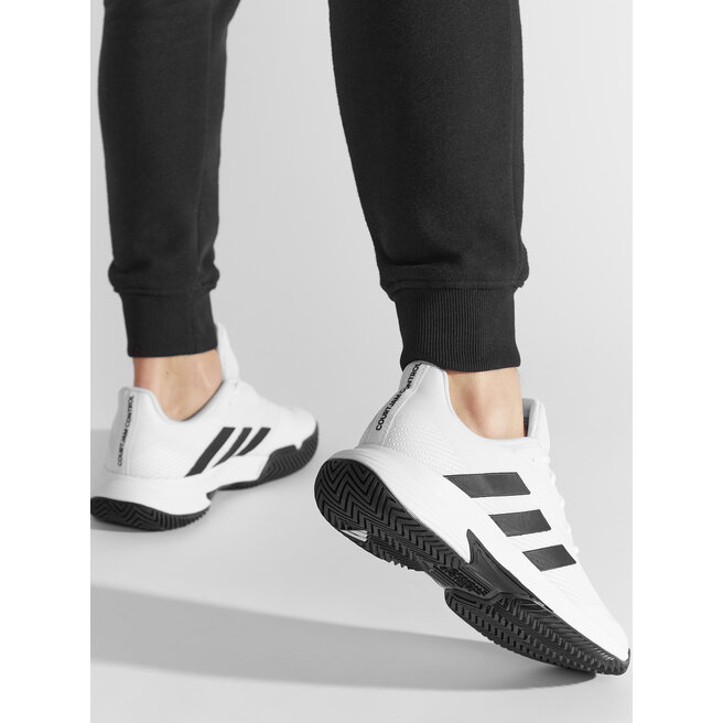 adidas Pantofi adidas CourtJam Control M GW2984 Cloud White/Core Black/Cloud White