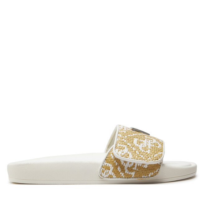 Klapki Guess FLGCAA - Beżowy