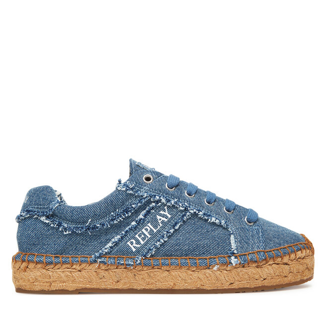 Espadryle REPLAY GWF22 - Niebieski