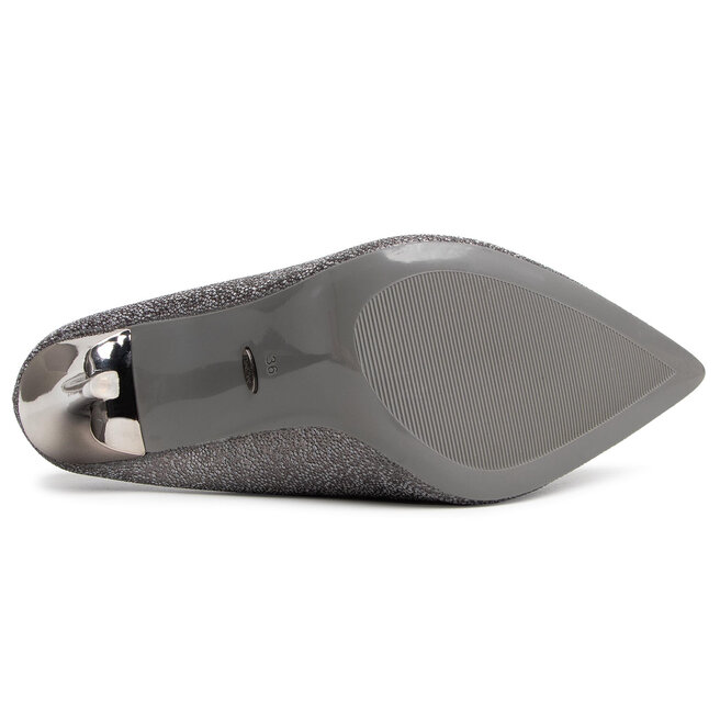DeeZee Pantofi cu toc subțire DeeZee GLAB2-4503-1 Silver