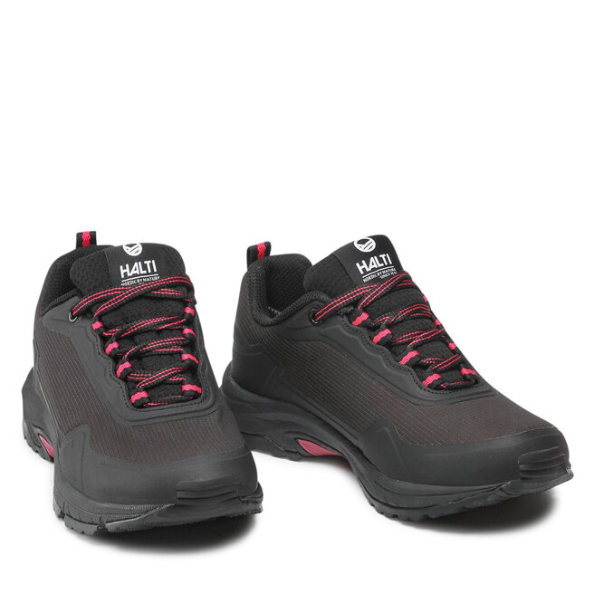 Halti Trekkingschuhe Halti Fara Low 2 Dx 054-2621 Black/Teaberry P9963