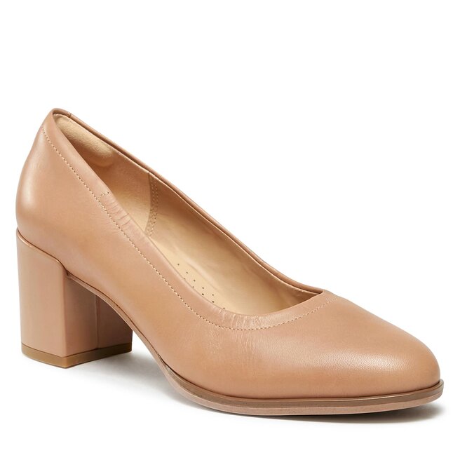 Cipele Clarks Freva 55 Court 261709634 Praline Leather ecipele.hr