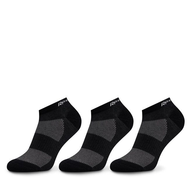 Σετ 3 ζευγάρια κοντές κάλτσες unisex Reebok Te Low Cut Sock 3P GH0408 Black