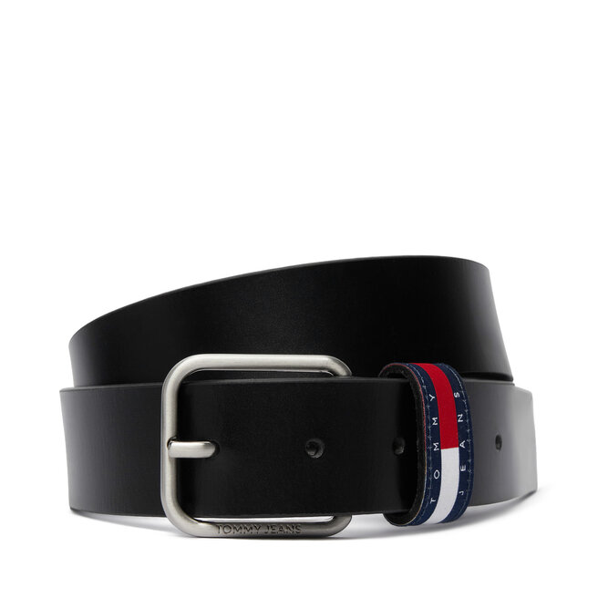 Pasek Tommy Jeans Tjm Ryan 3.5 AM0AM13688 Czarny -