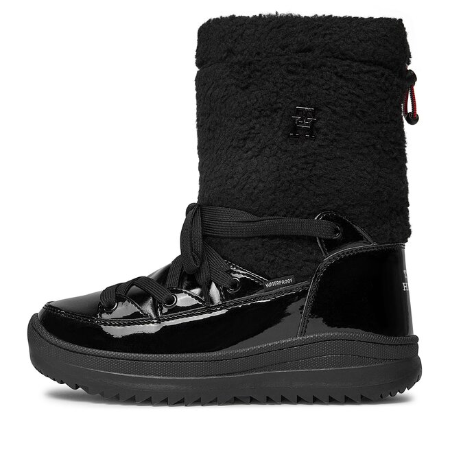 Tommy Hilfiger Cizme de zăpadă Tommy Hilfiger T3A6-33067-1630999 S Black 999
