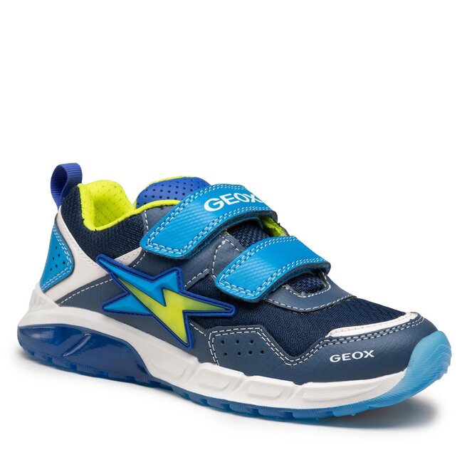 Sneakers Geox J Spaziale B.B J35CQB 014BU C0693 D Navy Lt Blue