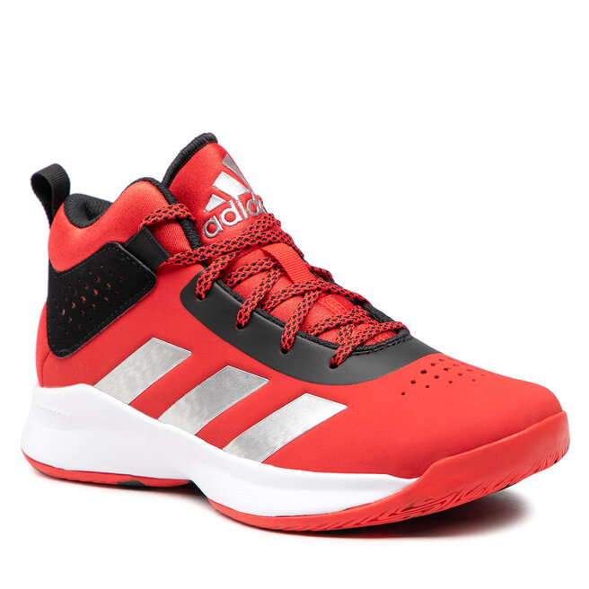 Pantofi adidas Cross Em Up 5 K Wide GX4791 Vivred/Silvmt/Cblack