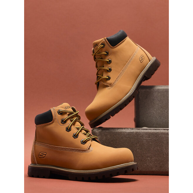 Skechers Туристически oбувки Skechers Mitigate 93163L/WTN Wheat