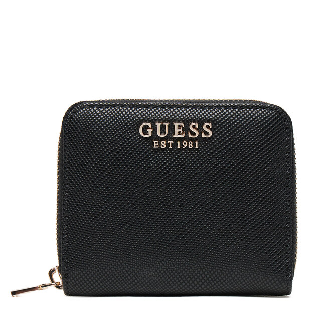 Mały Portfel Damski Guess Laurel II Slg SWZG74 - Czarny