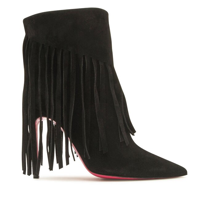 Pinko Polokozačky Pinko Olympe Tronchetto PE 23 BKJS1 100573 A0N8 Black Z99