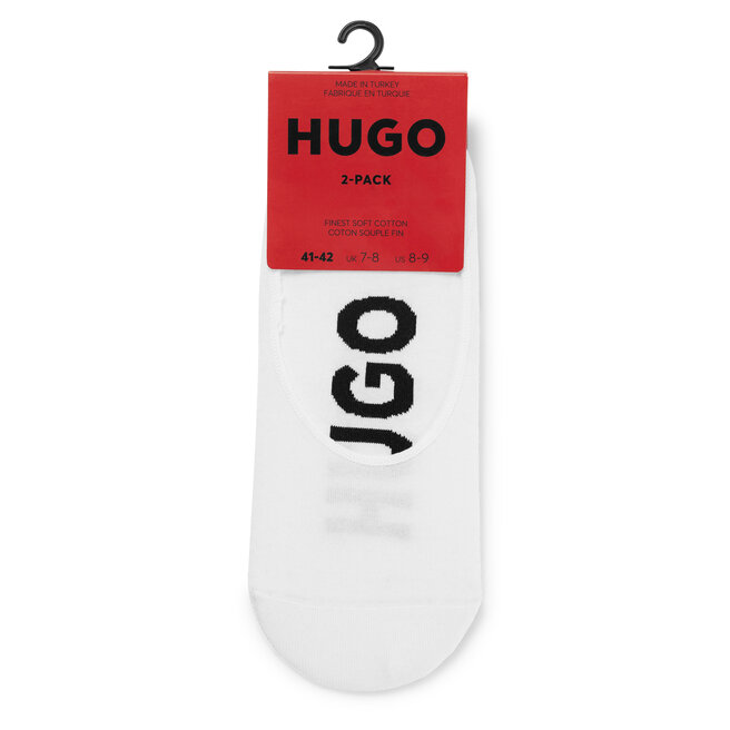 Skarpety stopki męskie Hugo - Biały