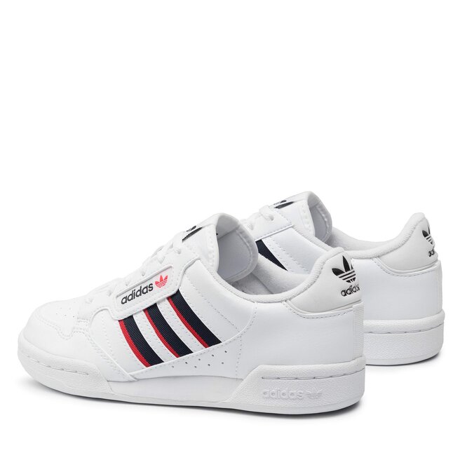 adidas Chaussures adidas Continental 80 Stripes J FX6088 Ftwwht/Hazcor/Ftwwht