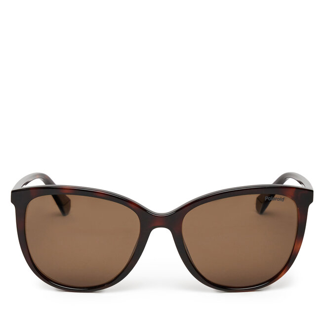 Okulary przeciwsłoneczne Polaroid PLD 4138/S Brązowy - kobiece