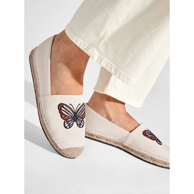 Kate Spade Espadrile Kate Spade Aflutter K7677 Parchment