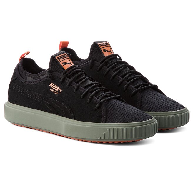 c Puma Breaker Mesh FOF 366987 01 P Blk LaurlWreath