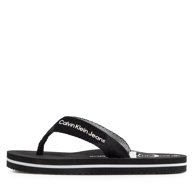 Calvin Klein Jeans Flip-flops Calvin Klein Jeans Logo Print Flip Flop V3B8-80155-0058 M Black 999