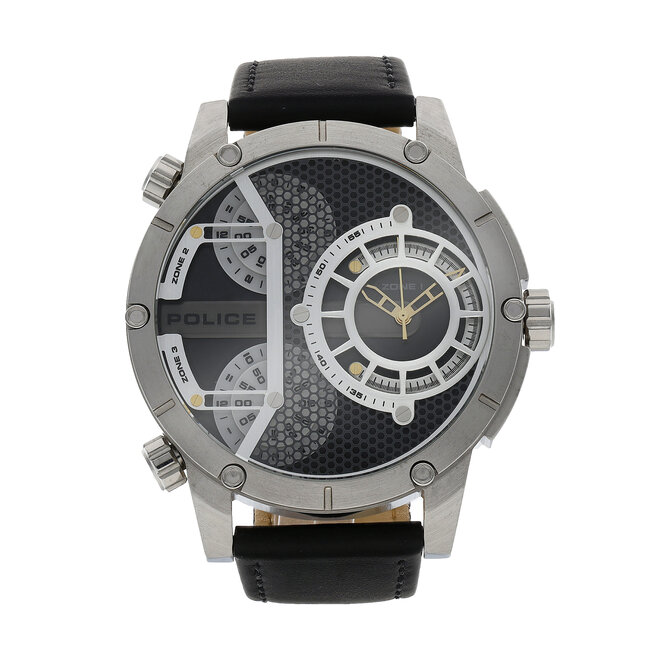 Ceas Police Vibe PEWJA2118101 Black/Silver Black/Silver