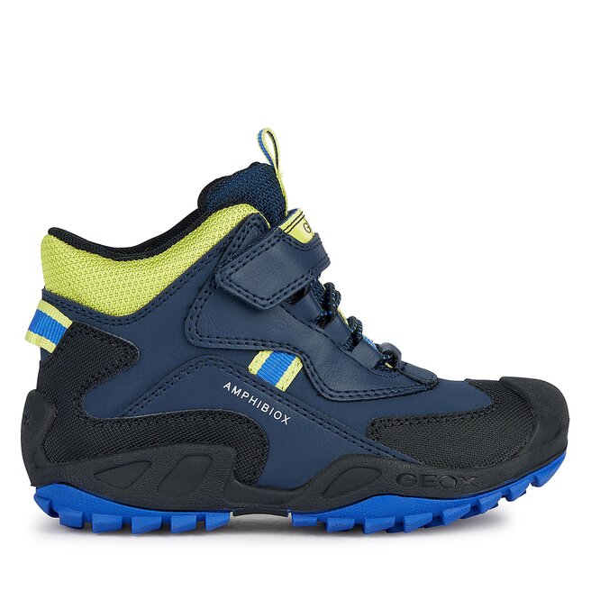 Śniegowce Geox J New Savage Boy B A J261WB 050BU - M Granatowy