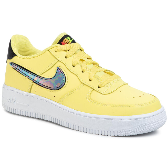 Zapatos Nike Air Force 1 Lv8 3 (Gs) AR7446 700 Yellow • Www.zapatos.es