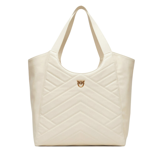Torebka PINKO Tote Bag PE 25 PLTT 104536 - Biały