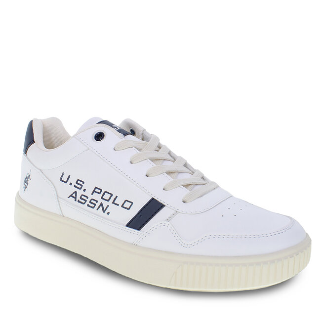 Sneakers U.S. Polo Assn. Tymes TYMES004 WHI-DBL09 Assn. imagine noua