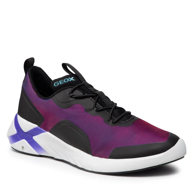 Sneakers Geox J Playkix G. A J04BMA 0AS54 C8277 S Violet/Black