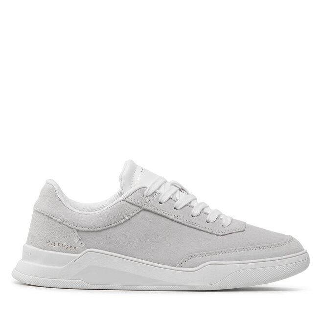 tommy hilfiger elevated cupsole suede