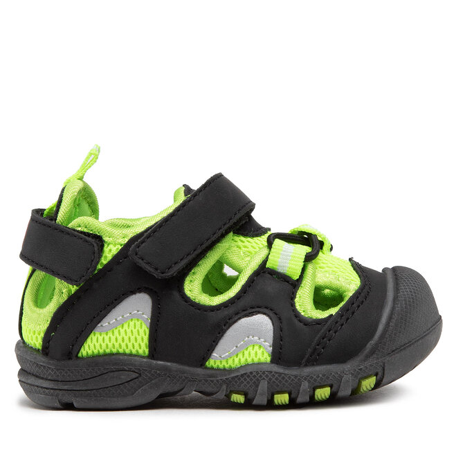 Pax Scandinavia Sandalen Pax Scandinavia Pepper 7250007-44 Black/Lime