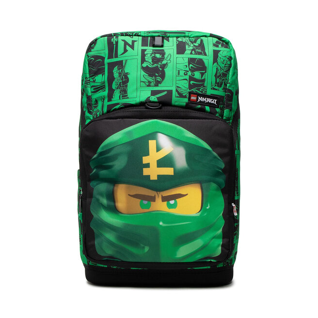 Zaino LEGO Optimo Plus School Bag 20213 2201 Lego Ninjago Green