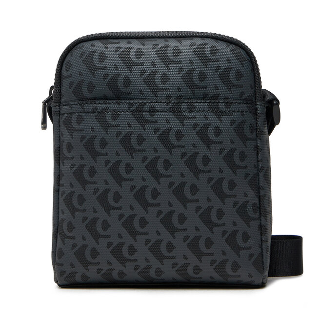 Saszetka Calvin Klein Jeans Matte Aop Reporter 18 - Czarny