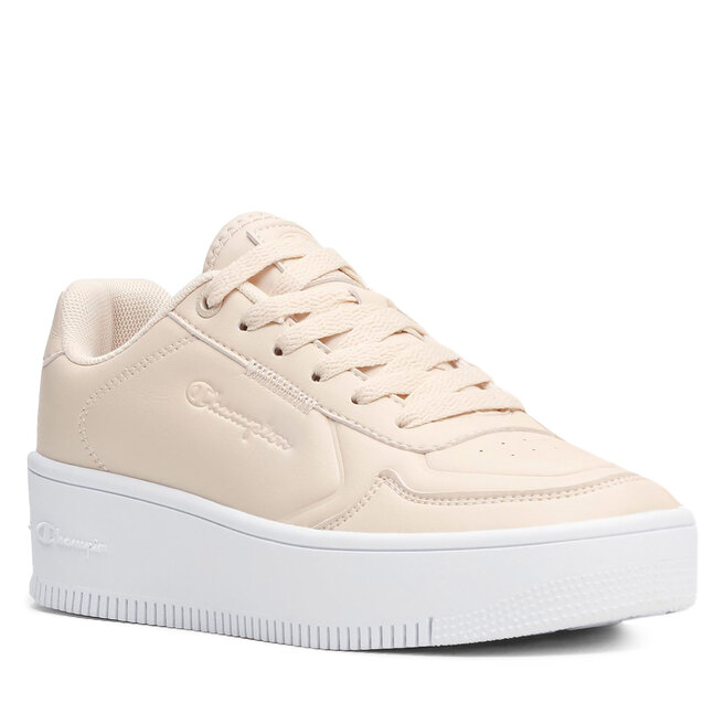 Sneakersy Champion Rebound Platform Low - Beżowy