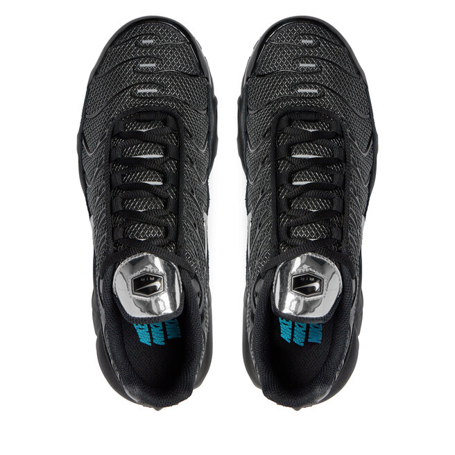 Air max plus black and silver cheap