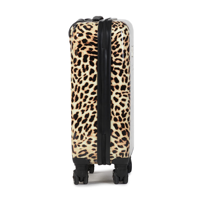 Mažas Kietas Lagaminas Saxoline Trolley S 1440H0.49.10 Leopard •  Www.eavalyne.lt