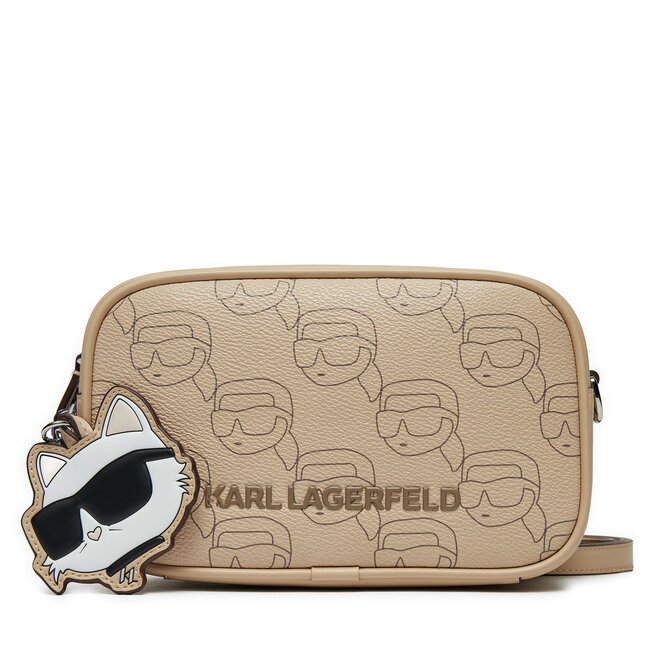 Torebka KARL LAGERFELD - Beżowy