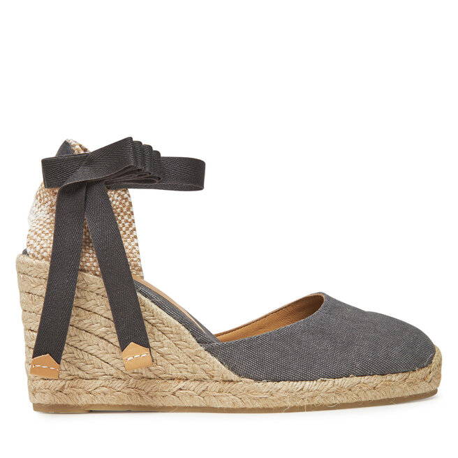Espadryle Castañer Carina/8/002 - Szary