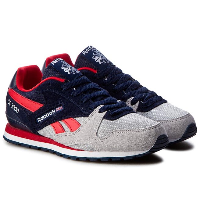 Scarpe Reebok Gl 3000 Sp BD2436 Navy Gry Red Wht escarpe