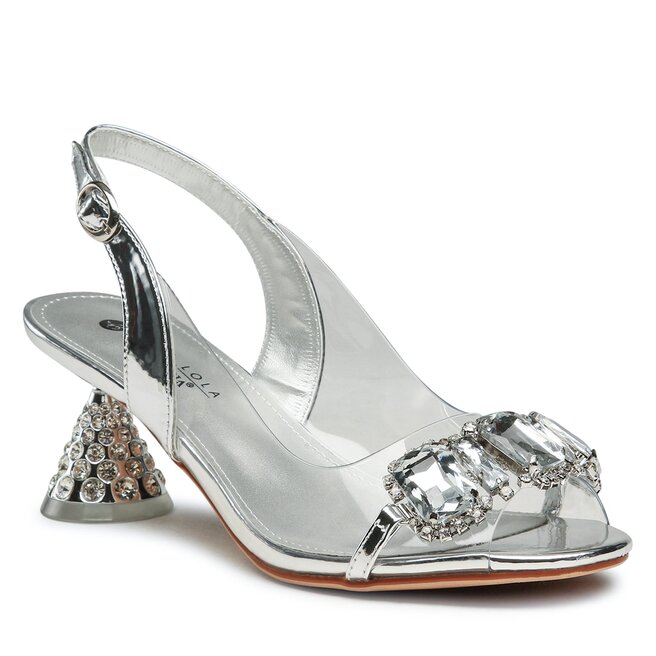 Silver scarpe viola hotsell