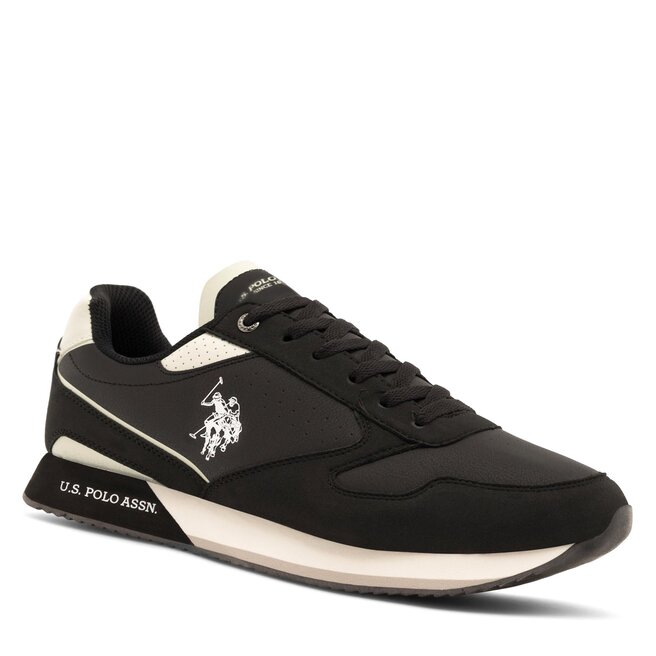 Sneakersy U.S. Polo Assn. NOBIL003M/CHY4 Czarny - męskie