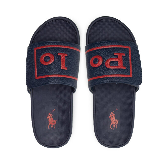 Polo Ralph Lauren Papucs Polo Ralph Lauren Penley RF103431 Navy/Red