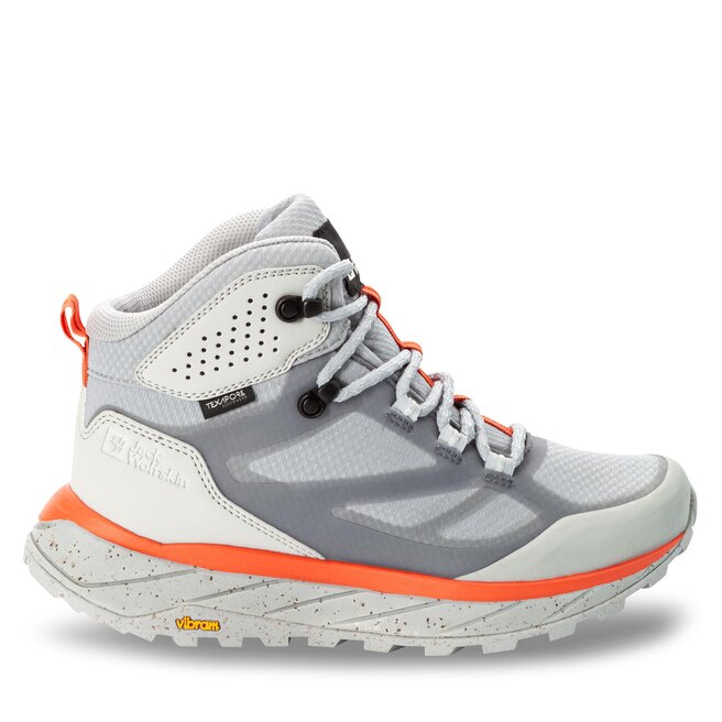 Jack Wolfskin Bakancs Jack Wolfskin Terraventure Texapore Mid W 4049991 Silver Grey