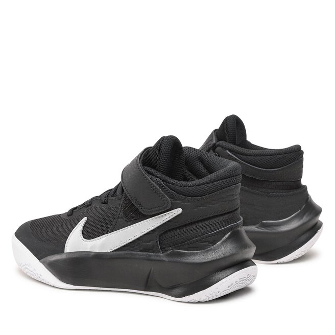 Nike Scarpe Nike Team Hustle D 10 Flyease (GS) DD7303 004 Black/Metallic Silver/Volt