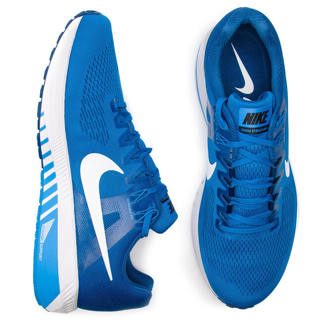 Pantofi Nike Zoom Structure 21 904695 403 Blue Nebula White Gym