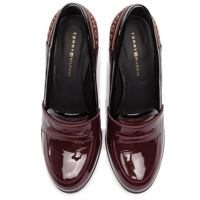 Tommy hilfiger online iconic patent loafer