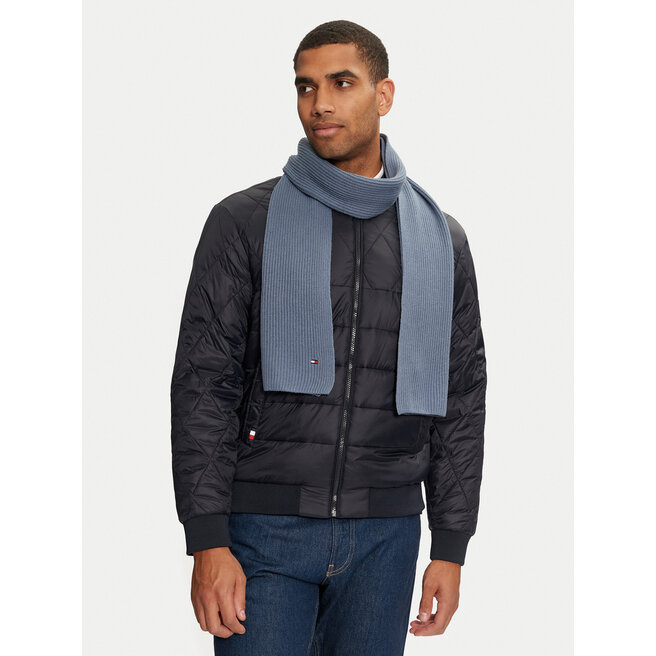 Szalik Tommy Hilfiger Flag - Niebieski