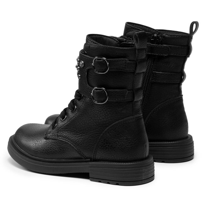 Geox Čižmy Geox J Eclair G. D J169QD 000BU C9999 M Black